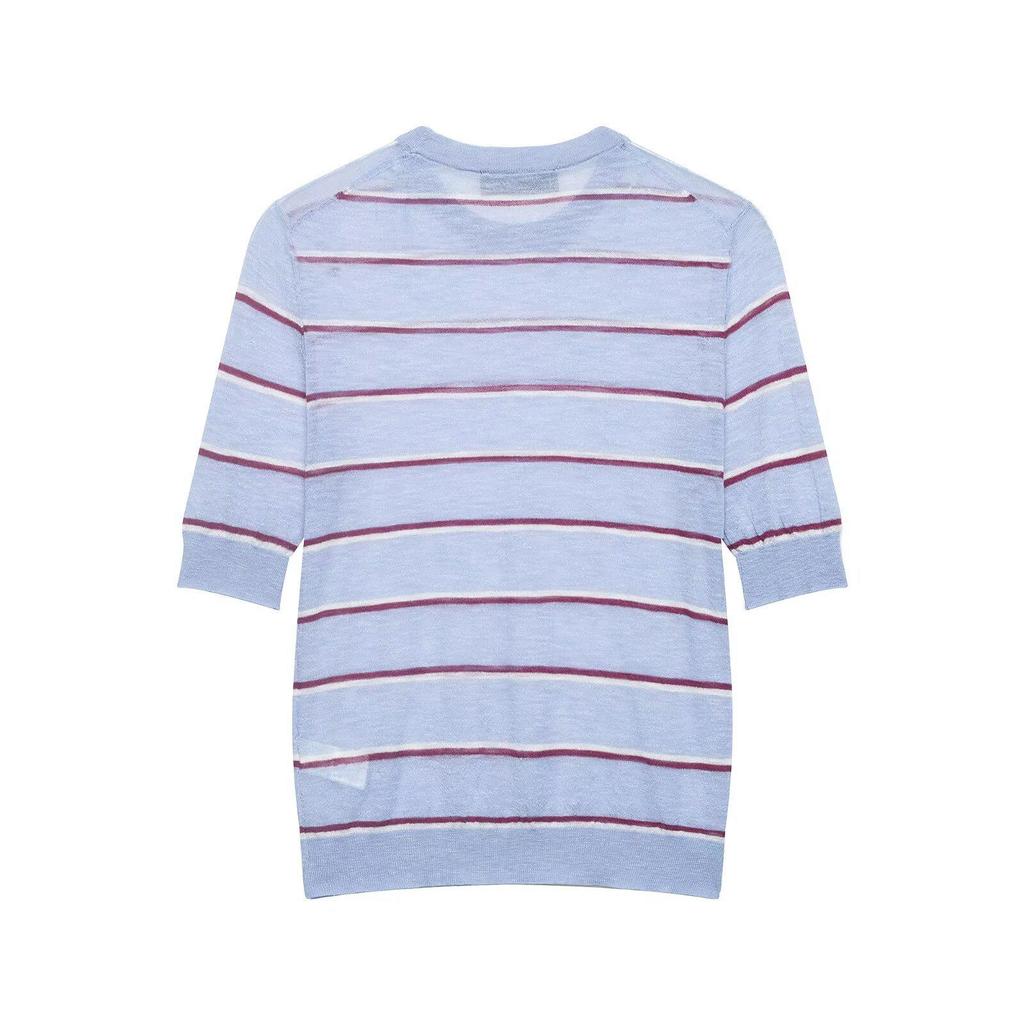 2026 Spring European & American Striped Fashion Top