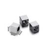 20Pcs/Lot Stainless Steel Square Beads Cuboid Loose Spacer Beads for DIY Bracelet Necklace Jewelry Making Accessories