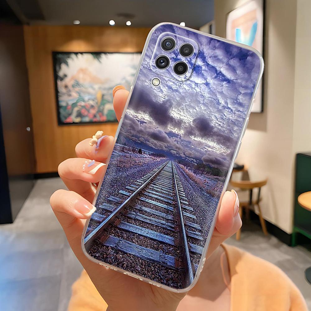 Phone Case for Samsung A12 Cases Fashion Butterfly Soft Clear Silicone Back Cover For Galaxy A12 4G 5G Funda Protection Bumper