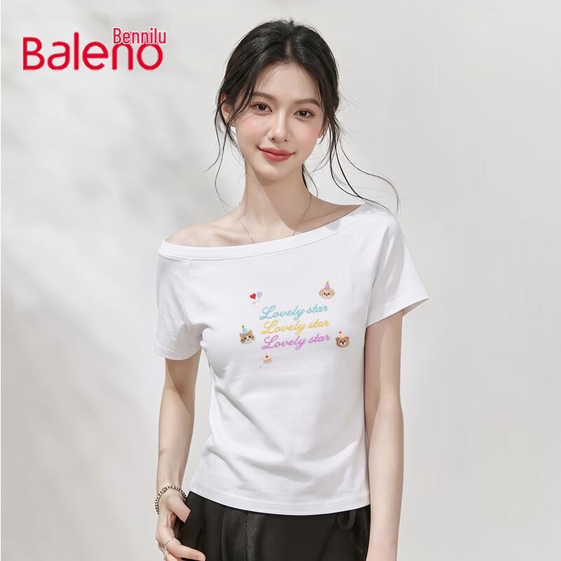 Baleno Women s Off-Shoulder T-Shirt M
