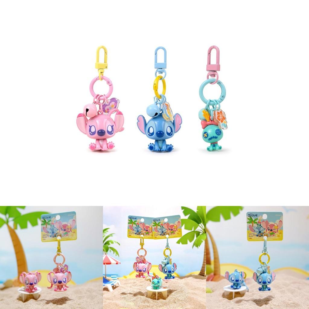 Klíčenka Stitch Léto Pláž s PVC přívěskem Pro děti a sběratele