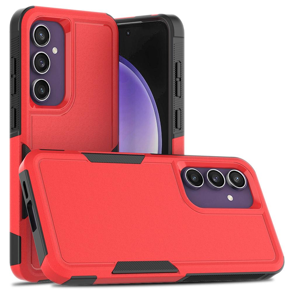 For Samsung Galaxy S24 FE Case 2-in-1 PC+TPU Shockproof Phone Cover