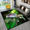 2025 3D Z-Zelda2 Spiel Cartoon Teppich für Wohnzimmer Schlafzimmer Heimdekoration, Bodenteppich rutschfeste Dekoration für Sofa Fußmatte Kinder