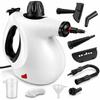 Steam Cleaner For Home, Handheld – 1200W With 12 Multi-Functional Steam Cleaning Attachments & Safety Lock. No Chemicals Needed. Cleans House, Car,