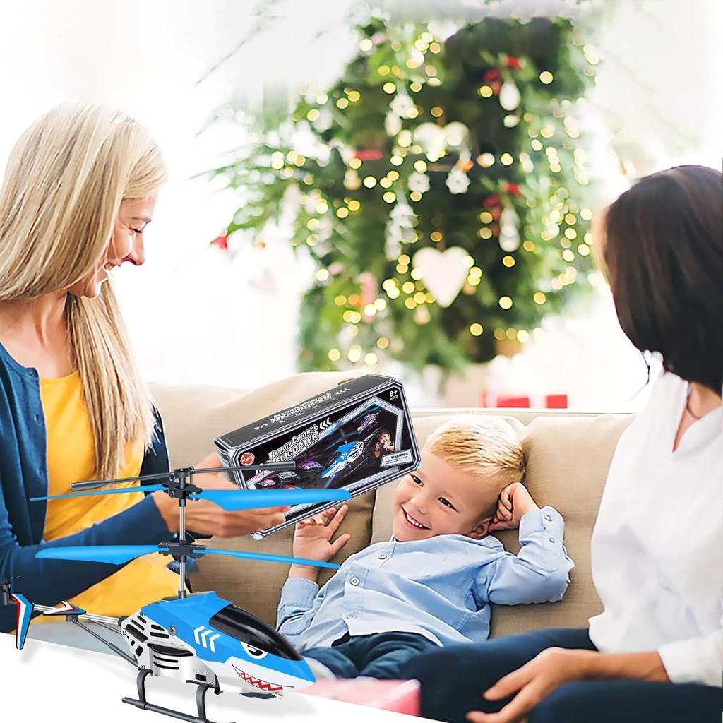 Remote Control Helicopter, Rc Helicopter Toys for Boys Age 6 7 8 9 10+ Year Old Birthday Gifts, Flying Toys 2.4GHz 3.5 Channel Remote Helicopter with