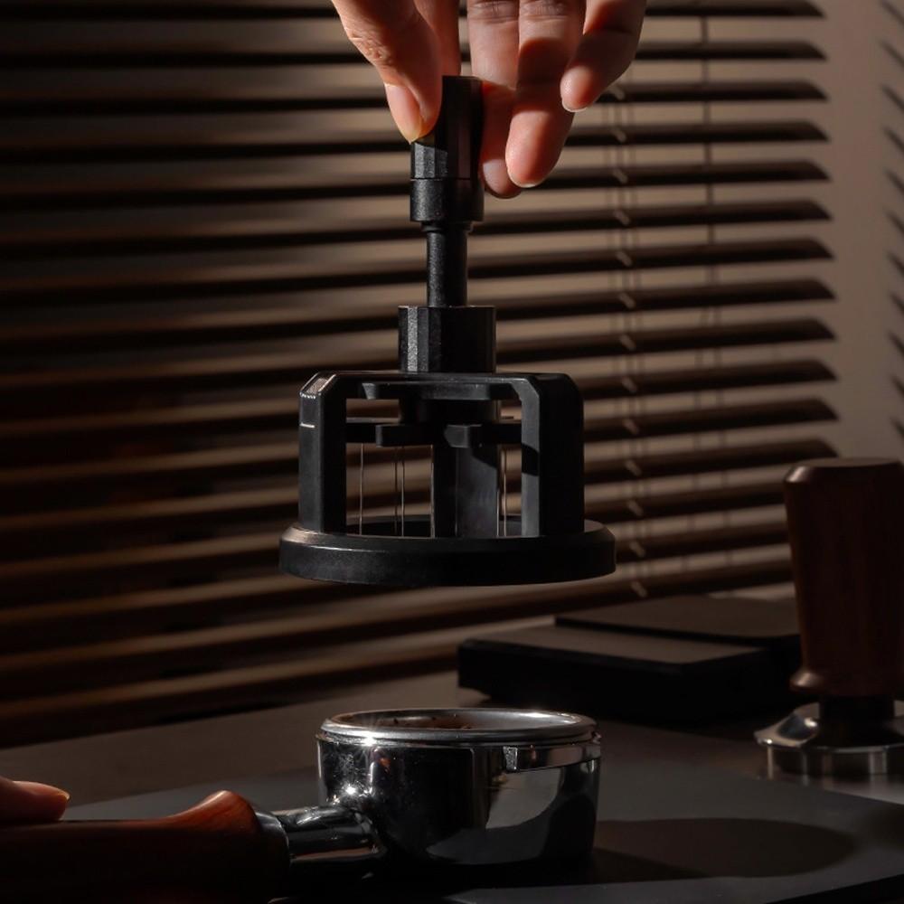 Adjustable Powder Dispenser Rotating Needle Espresso Hand Tamper Barista Tools