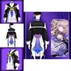 Schwarzes Turm-Cosplay-Kleid für Damen, bequem und stilvoll!