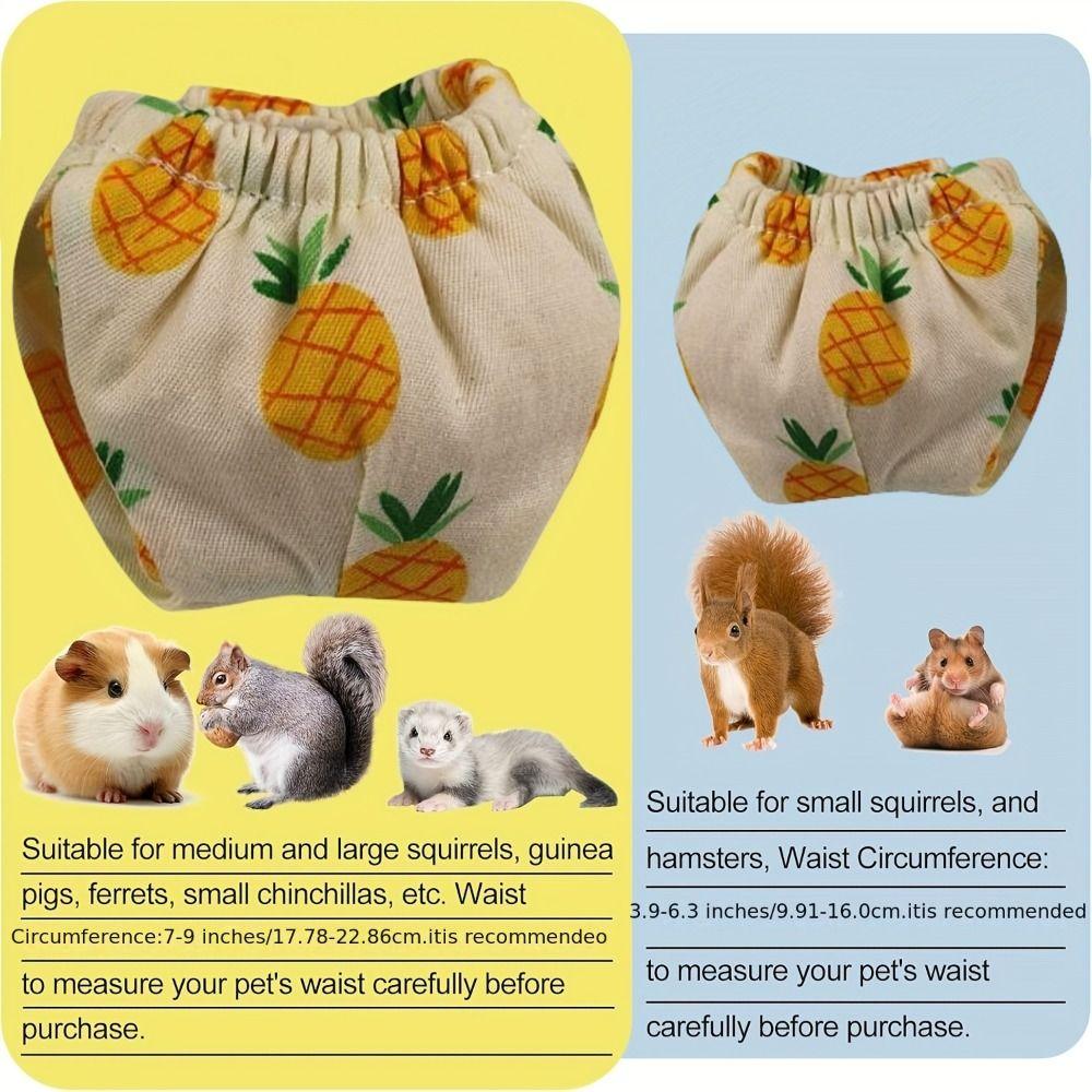 Absorbent Pet Training Pants Potty Training Small Pet Diapers Squirrel Underwear  Groundhogs
