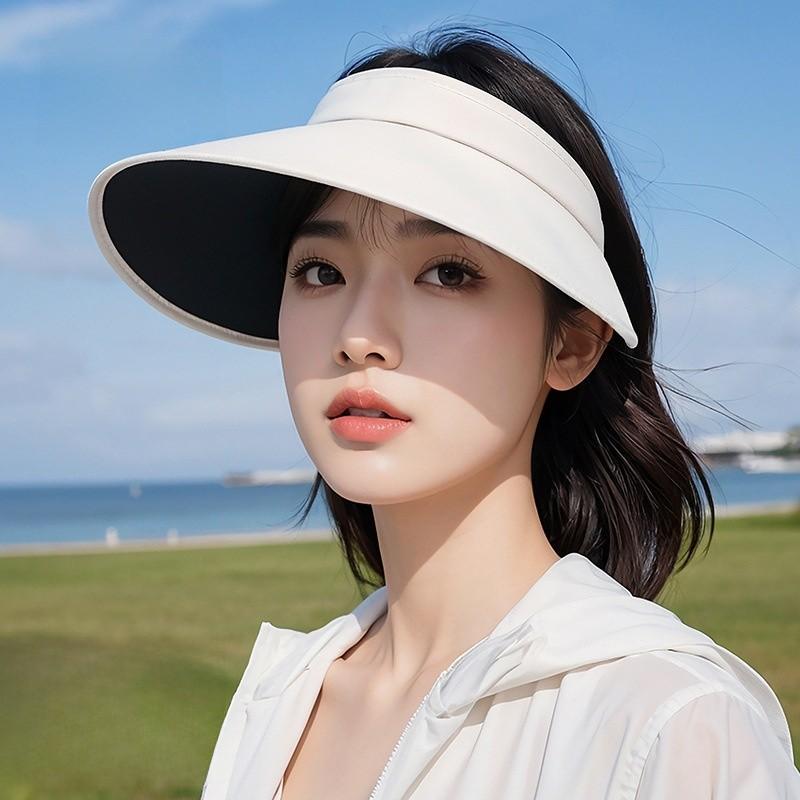 Summer Breathable Sun Hat With Wide Brim For Outdoor Uv Protection
