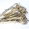 100pcs 9/12/15cm Cocktail Bamboo Skewers Looped Knot Cocktail Picks  Party Decorative
