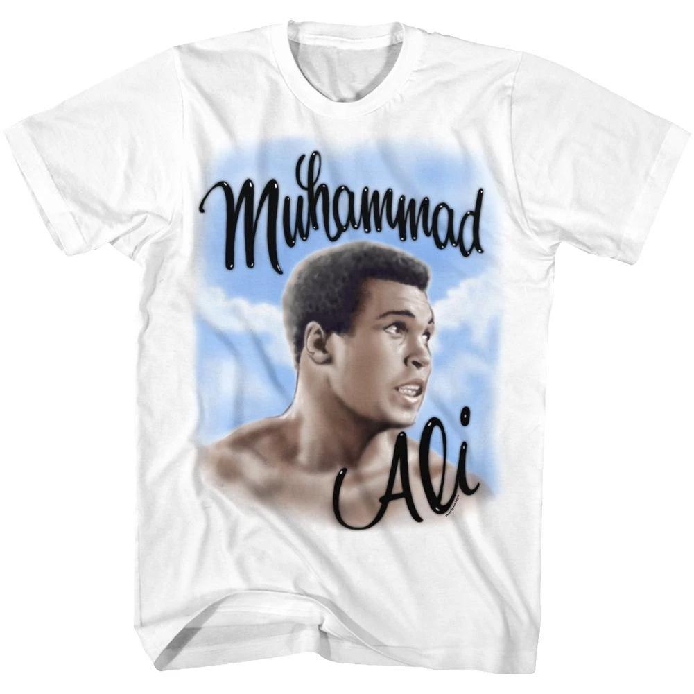 Muhammad Ali Airbrush White Icon Children s T-shirt 110