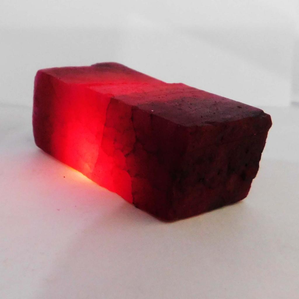 Earth Mined Rough 462.60 Ct Natural Red Ruby Huge Loose Gemstone