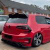1 Pair Car Rear Splitter Canard Rear Tail Lamp Spoiler Brake Lamp Trim for VW Golf 7 7.5 MK7 MK7.5 GTI R GTD R400 2012-2020
