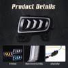 For Mazda 6      DRL Daytime Running Light LED Fog Lamp Turn Signal White Yellow Blue Car Acssories 12V