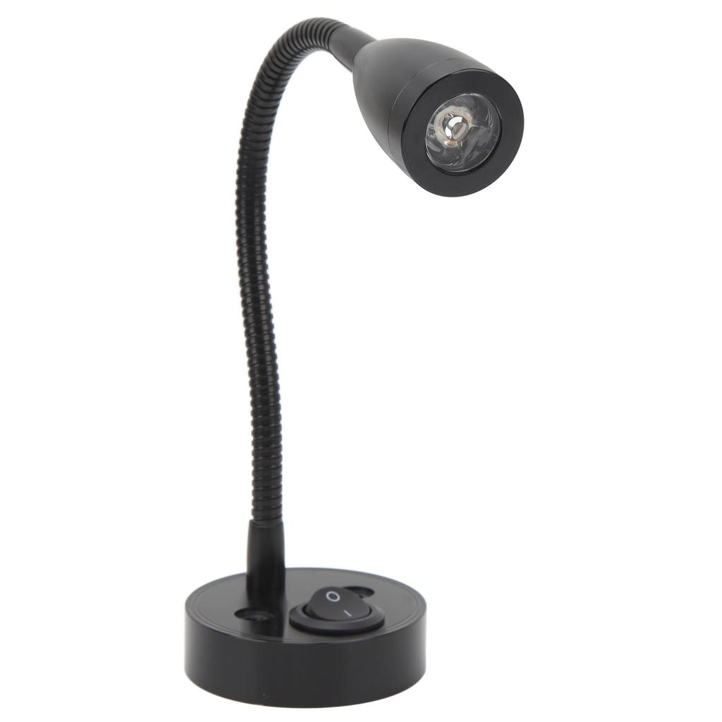 RV LED Bedside Light 360 Degree Flexible Goosneck Light for 12V to 24V Boat Truck Cars