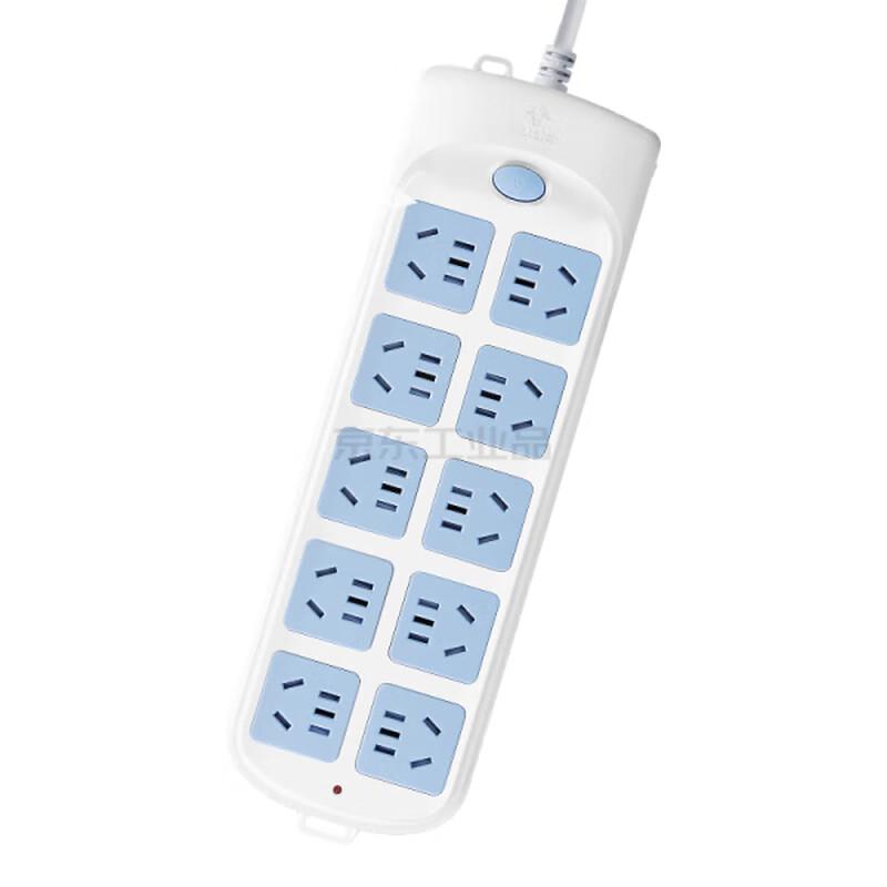Gongniu 10-Outlet Power Strip with Overload Protection