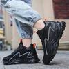 Fashion Men's Sports Shoes Outdoor Lace-Up Low-Top Reflective Material Running Shoes Suitable for Jogging Running Sports Shoes