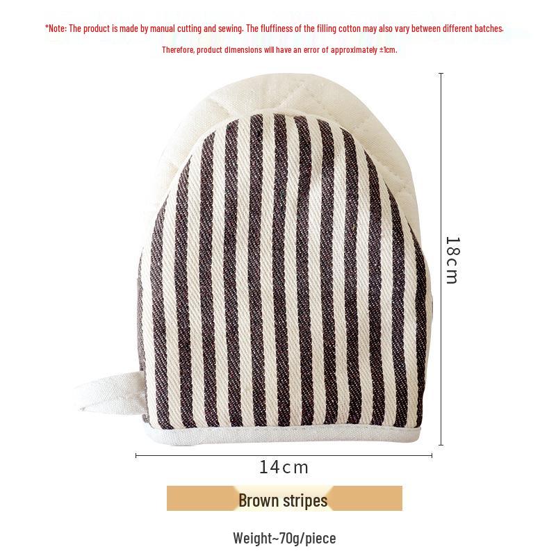 Japanese Stripe Duckbill Baking Oven Mitts