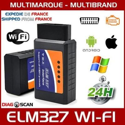 Gränssnitt/Diagnostikväska ELM327 OBD2 WIFI - FLERA MÄRKEN - BilDiagnostik - Kodläsare D
