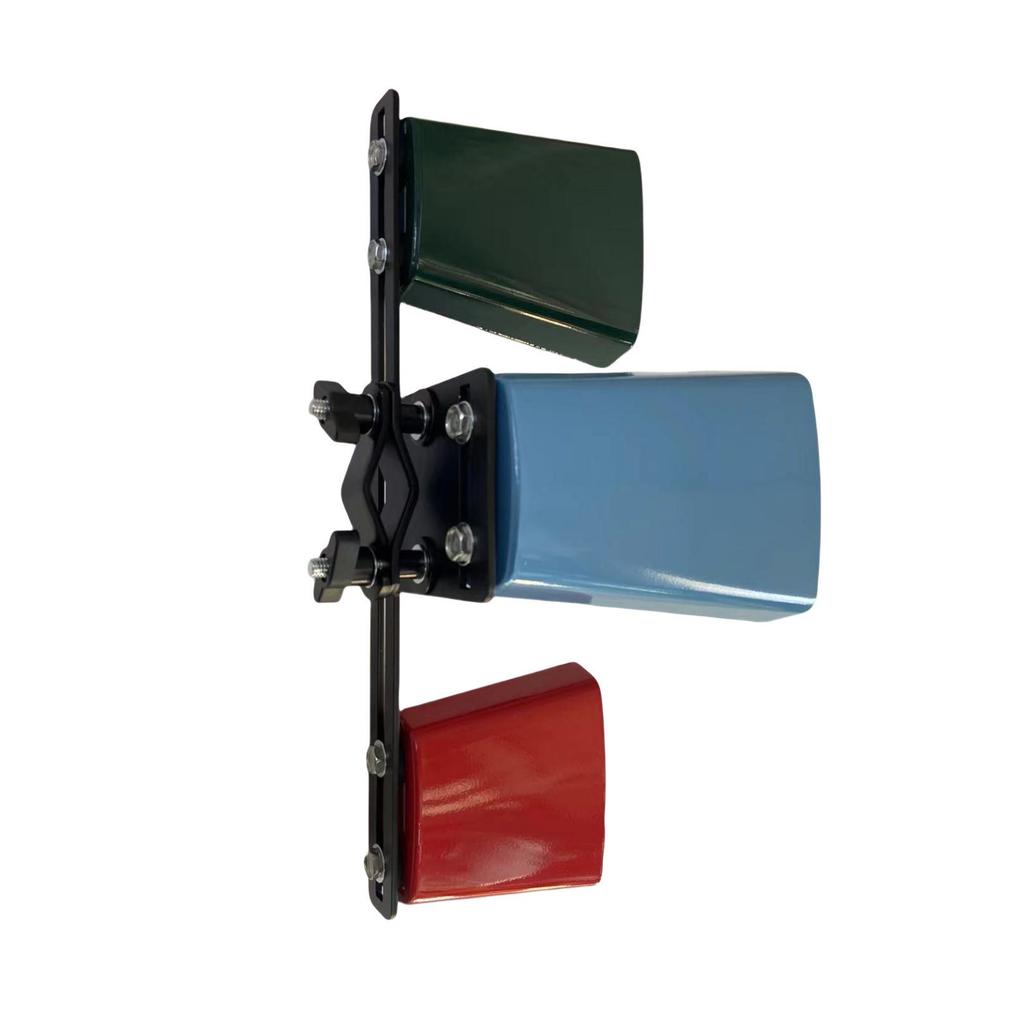 Latin Percussion Melody Kuhglocken, Claves, Bass Drum Kuhglocke mit Aufhängevorrichtung