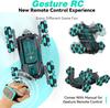 8WD Gesture Sensing Stunt Rc Cars, 2.4Ghz Rechargeable Racing Drift Hand Remote Control Clamber Car