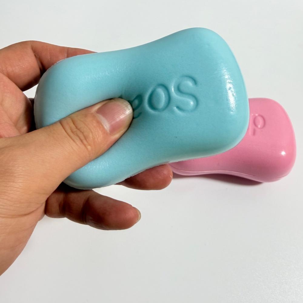 Stress Relief Toy Soap Ball Squishy Soap Stress Ball Fidget Toy Desk Squeeze Toy X-Mas Birthday Party Gift