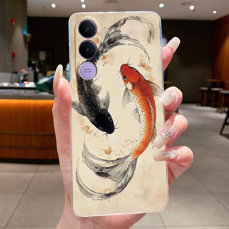 Casing For Vivo V70 FE V70FE 5G V2550 Phone Case Aesthetic Luxury Cute Cool Boys Girls Soft Silicone Transparent TPU Cover Shell
