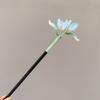 Exquisite Wooden Tassel Hair Clip Ancient Style Flower Hairpin for Girls Hair Jewelry Accessories
