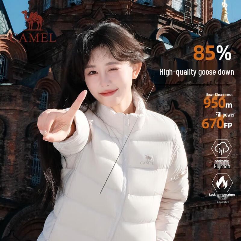 Camel Men's 3-in-1 Down-Lined Windbreaker Jacket