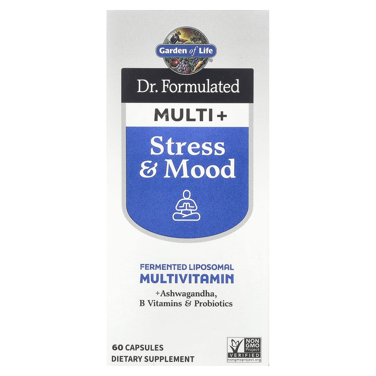 

Multi+, Stress & Mood, 60 Capsules by Pearlmutter