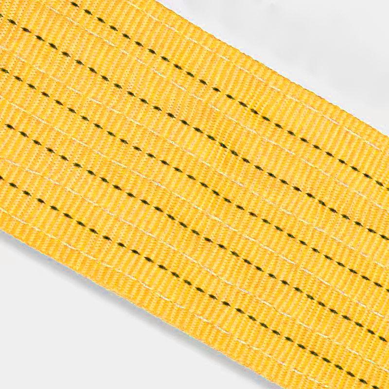 EN1492 & DNV Customizable OEM Polyester Webbing Sling-Flat/Round 1-10 Ton Lifting Belt for Construction Logistics Lashing