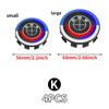 4Pcs/Set 56MM/68MM wheel hub center cap For BMW M X1F48 F13 G16 F33 E24 G23 G30 E70 F91 E92 F11 G80 X6E71 E86 F10 G60 G22 E46