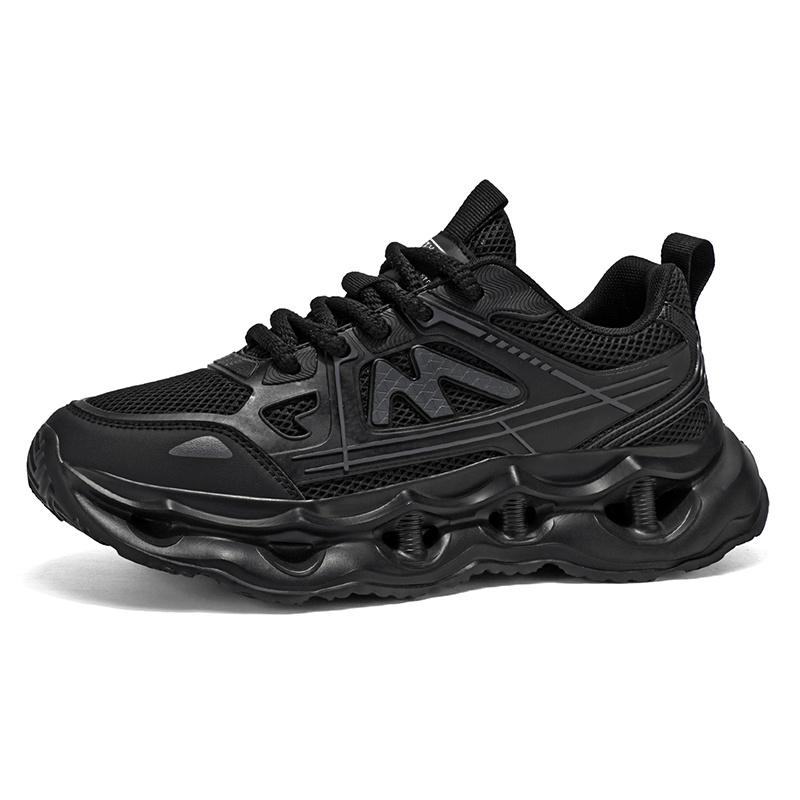 

Men s Korean thick-sole sports fashion tide shoes four season soft-sole outdoor running shoes student breathable casual sneakers 44