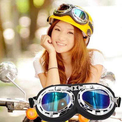 Harley Offroad Elektrofahrzeug Winddichte Fahrbrille mit Maske - Spritzwasserfeste Sportbrille