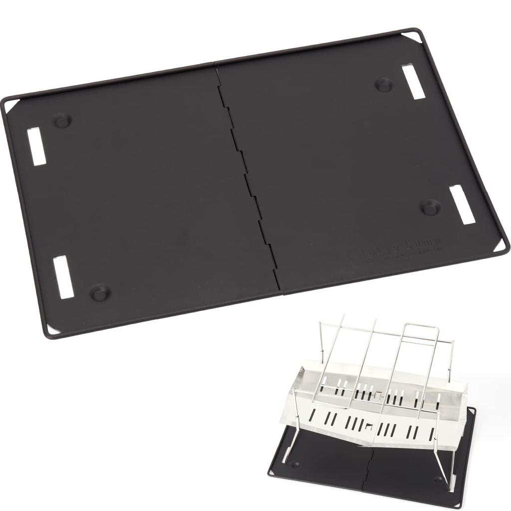 Tokyo Camp Fire Pit Plate Stand for Solo Protects Fire Pit Fire Sheet Camping, Parts, Heat-Resistant (Plate Only)