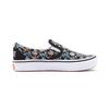 Y/Project X Vans Slip-On Series Canvas Collaboration Trendy Print Casual Durable Breathable Low-Top Kids Skate Shoes Kids Sneaker Black VN0A4U1S9AA