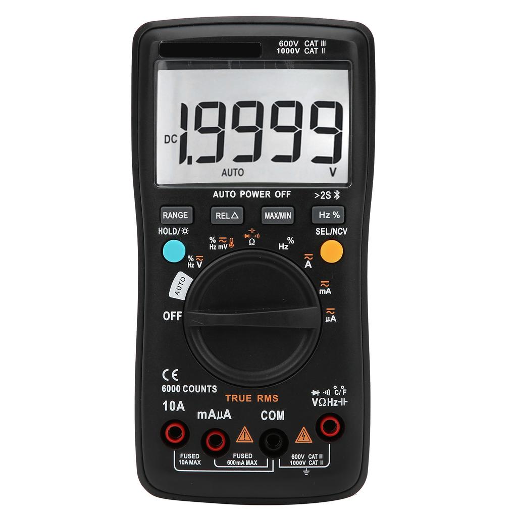 ZT‑300AB Wireless Digital Multimeter True RMS AC DC Resistance Capacitance Temp Tester 6000 Counts