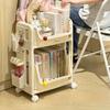 1pc Student Dormitory Table, Hole Board, Trolley, Schoolbag Rack, Desk Table, Bottom Storage, Trolley, Schoolbag Rack