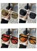 Unisex Sun Glasses Pc Material Uv400 Sunglasses Square Shades Vintage Cycling Sunglasses For Sports Men Women