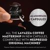 Capsules de café en aluminium - Lavazza - Compatibles Nespresso - Intensité niveau 11 - Torréfaction moyenne