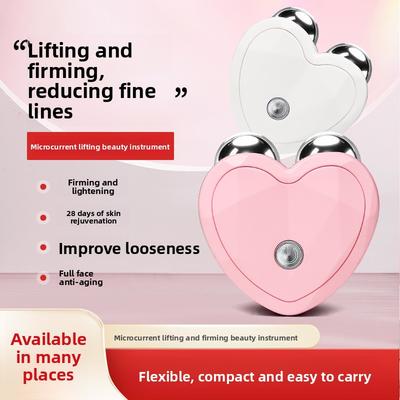 New Micro-current Beauty Instrument V Face Lift Firming Skin Rejuvenation Roller Massager EMS Micro-current Beauty Instrument