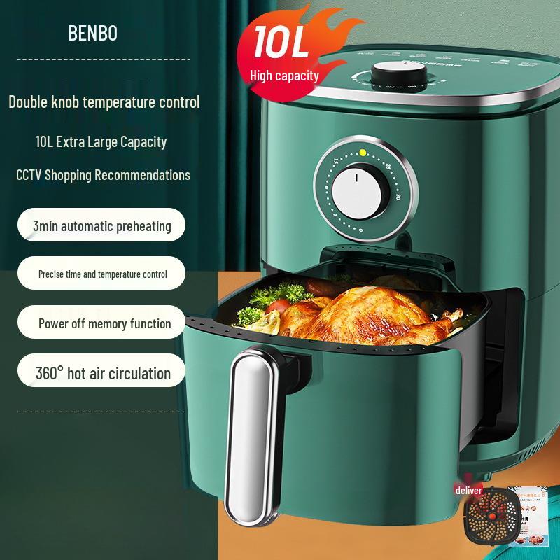 Benbo Multifunctional Air Fryer 2025: Large Capacity Electric Oven & All-in-One Cooker