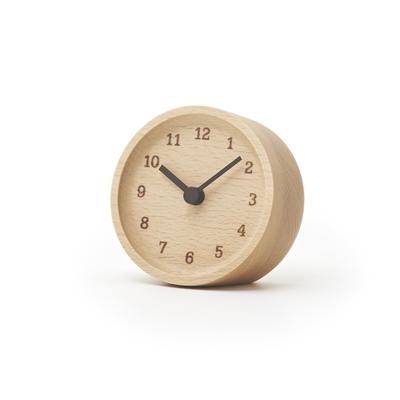 Lemnos MUKU Desk BN Clock, Beech, LC12-05