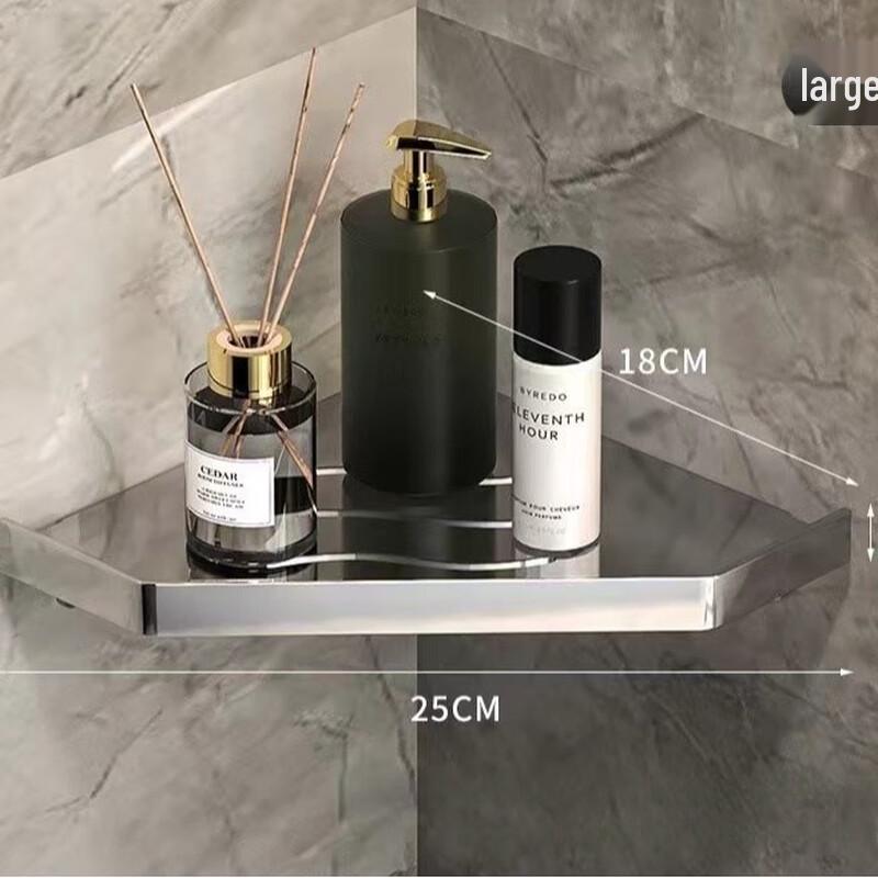 Stainless Steel Bathroom Corner Shelf