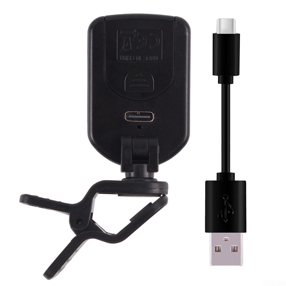 

32*47*50 мм/1,26*1,85*1,97 дюйма гитарный тюнер ABS черный A