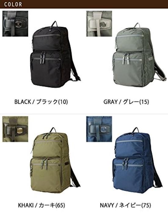 ASSOB SMOOTH NYLON SQUARE BACK PACK 121600 (Gray)