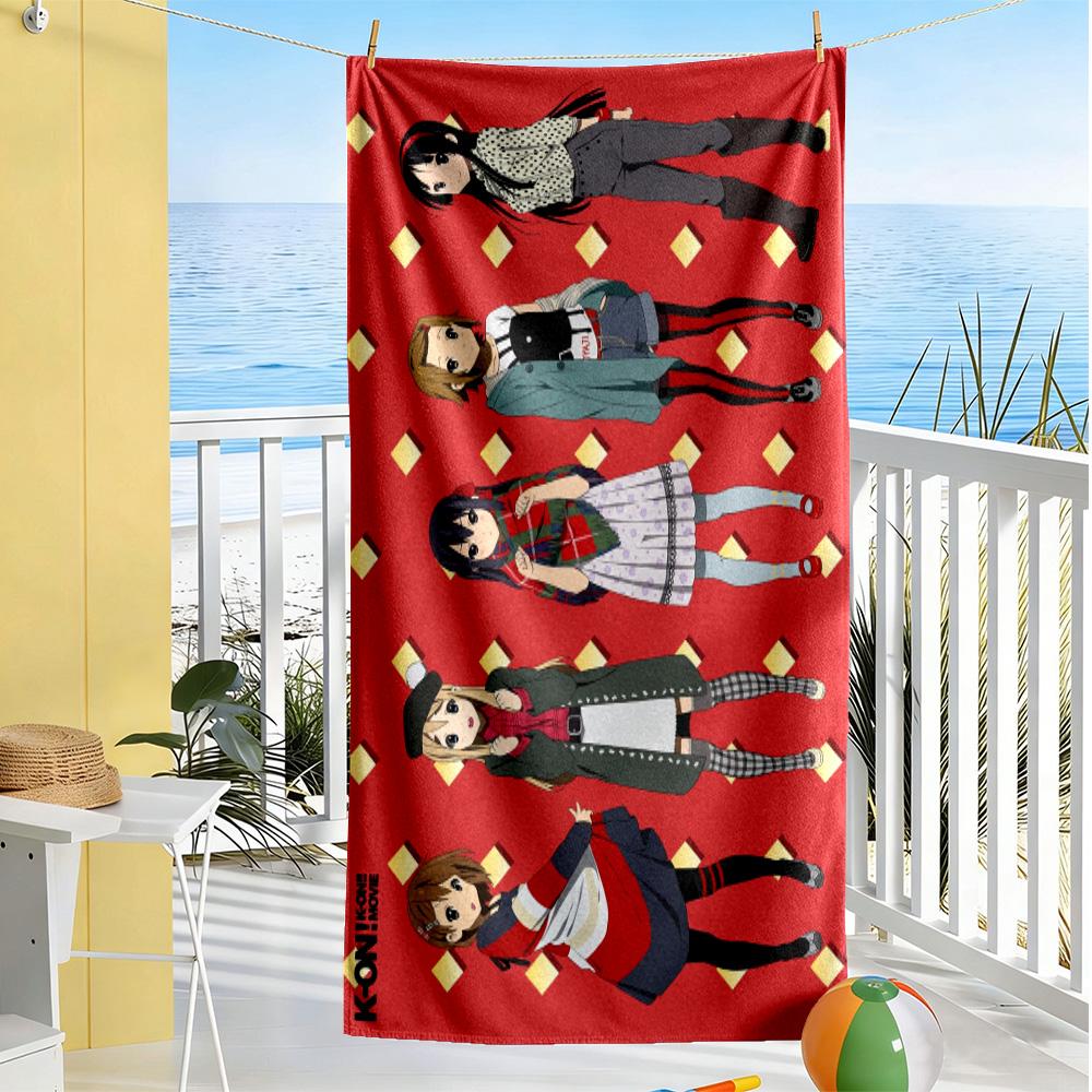Rock Star Quartet Beach Towel High Absorbency & Quick-Dry Comfortable Lightweight Perfect for Traveling Yoga Camping and Swimming