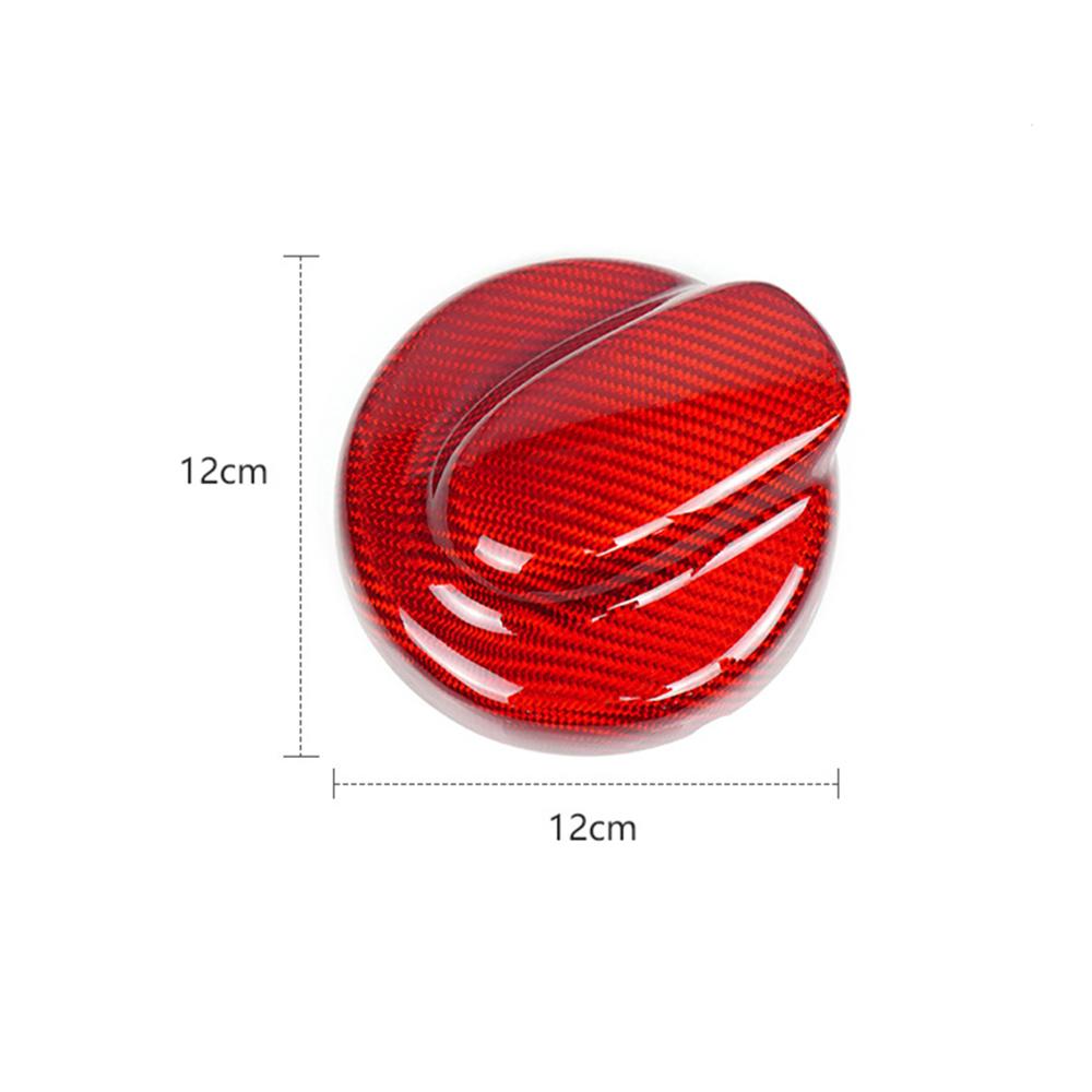 Real Carbon Fiber Gas Fuel Tank Cap Cover fit for Mini Cooper R Series R55 R56 R