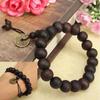 Men Charm Wrist Bracelet Buddha Wood Beads