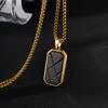 Personalized Necklace Men's Stainless Steel Trendy Creative Design Fashionable Simple Versatile Titanium Accessories